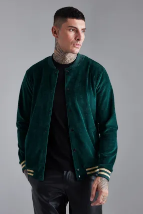 Velour Tipped Bomber