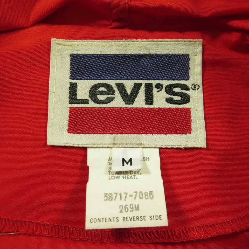 Vintage 60s Levis Hooded National Sports Festival Jacket M Deadstock