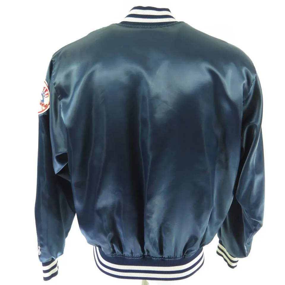 Vintage 70s New York Yankees Felco Jacket Mens XL Satin MLB Baseball Sports