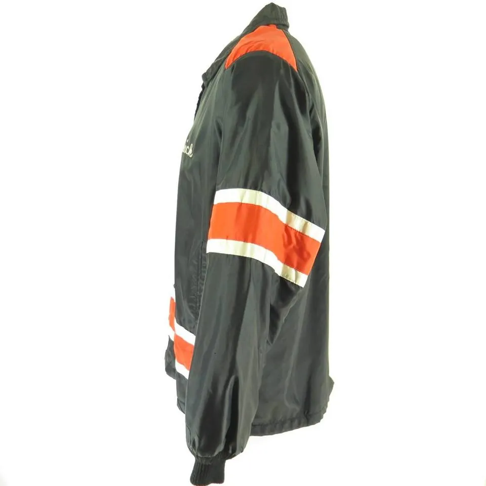 Vintage 70s West Wind Pittsburgh College Hockey Sports Jacket L