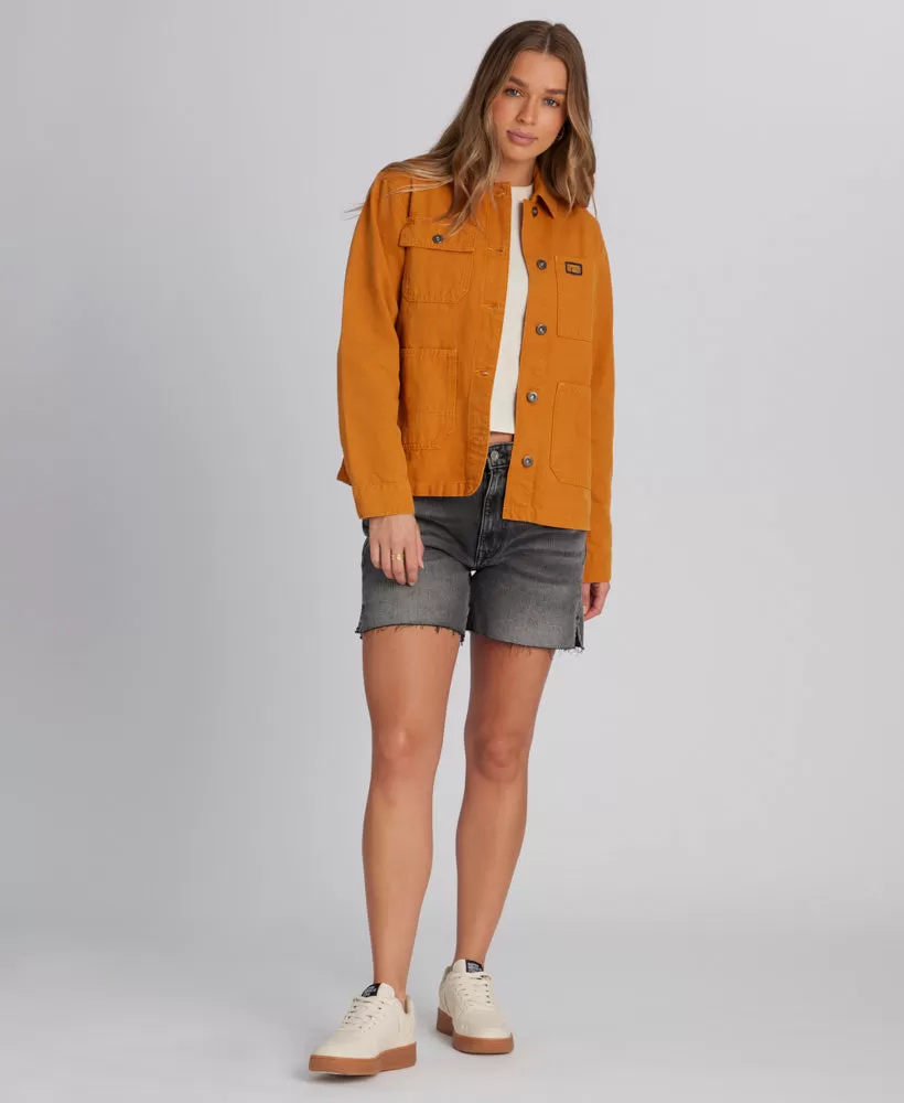 Vintage Chore Jacket | Pumpkin Spice Brown