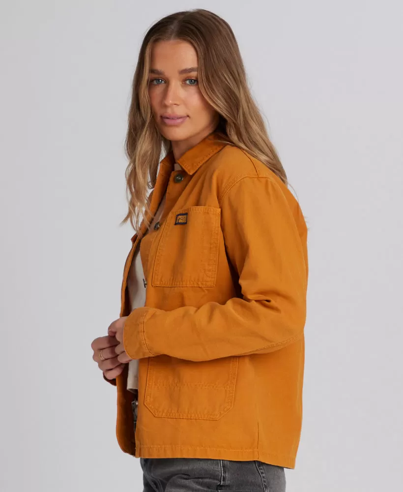 Vintage Chore Jacket | Pumpkin Spice Brown