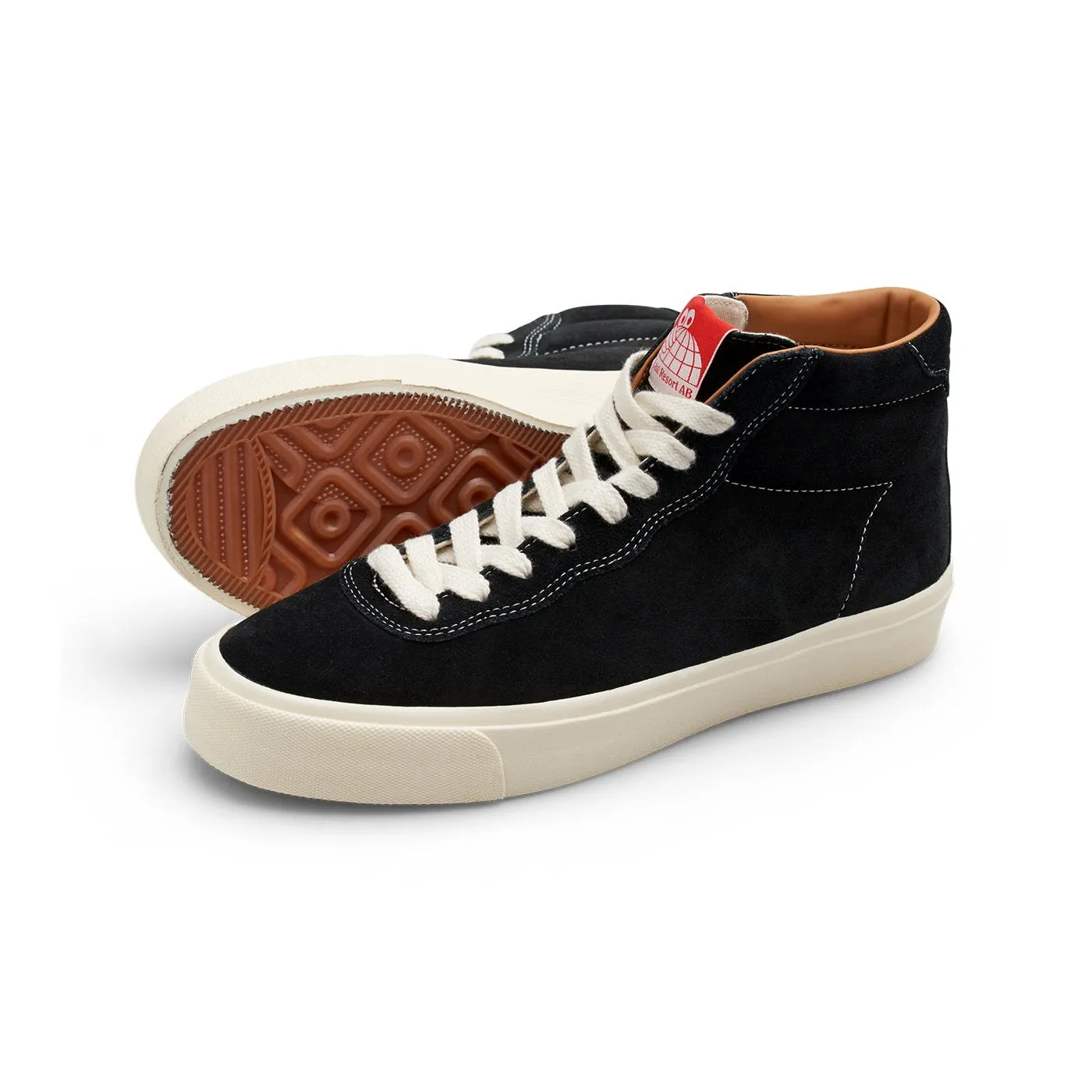 VM001-Hi Suede (Black/White)