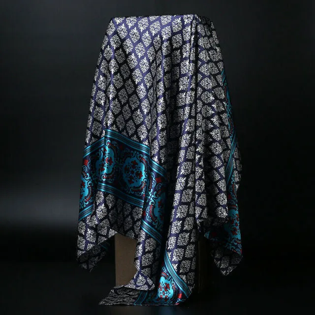 Women Fashion 90*90cm Large Square Scarf