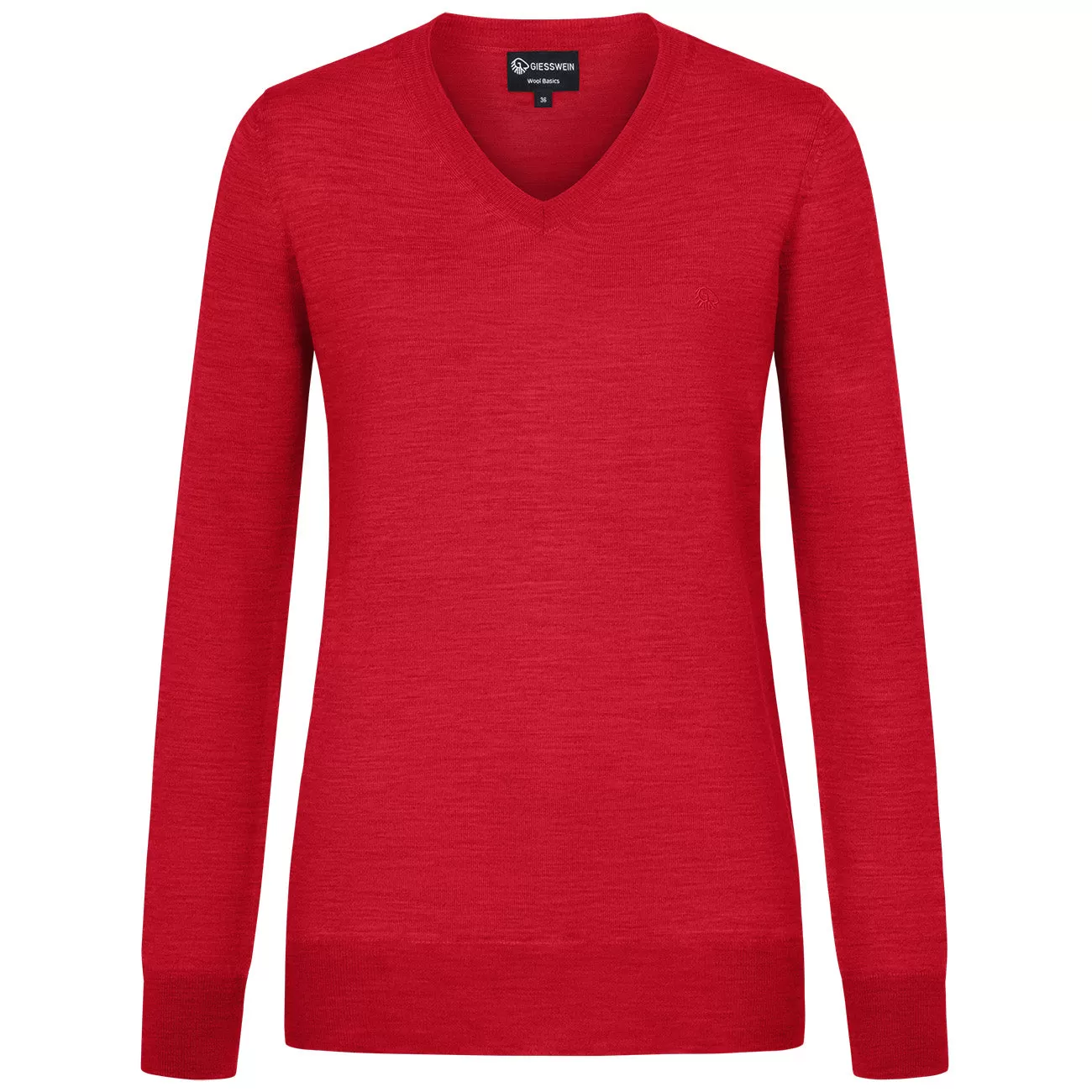 Wool Pullover Light V Neck Women