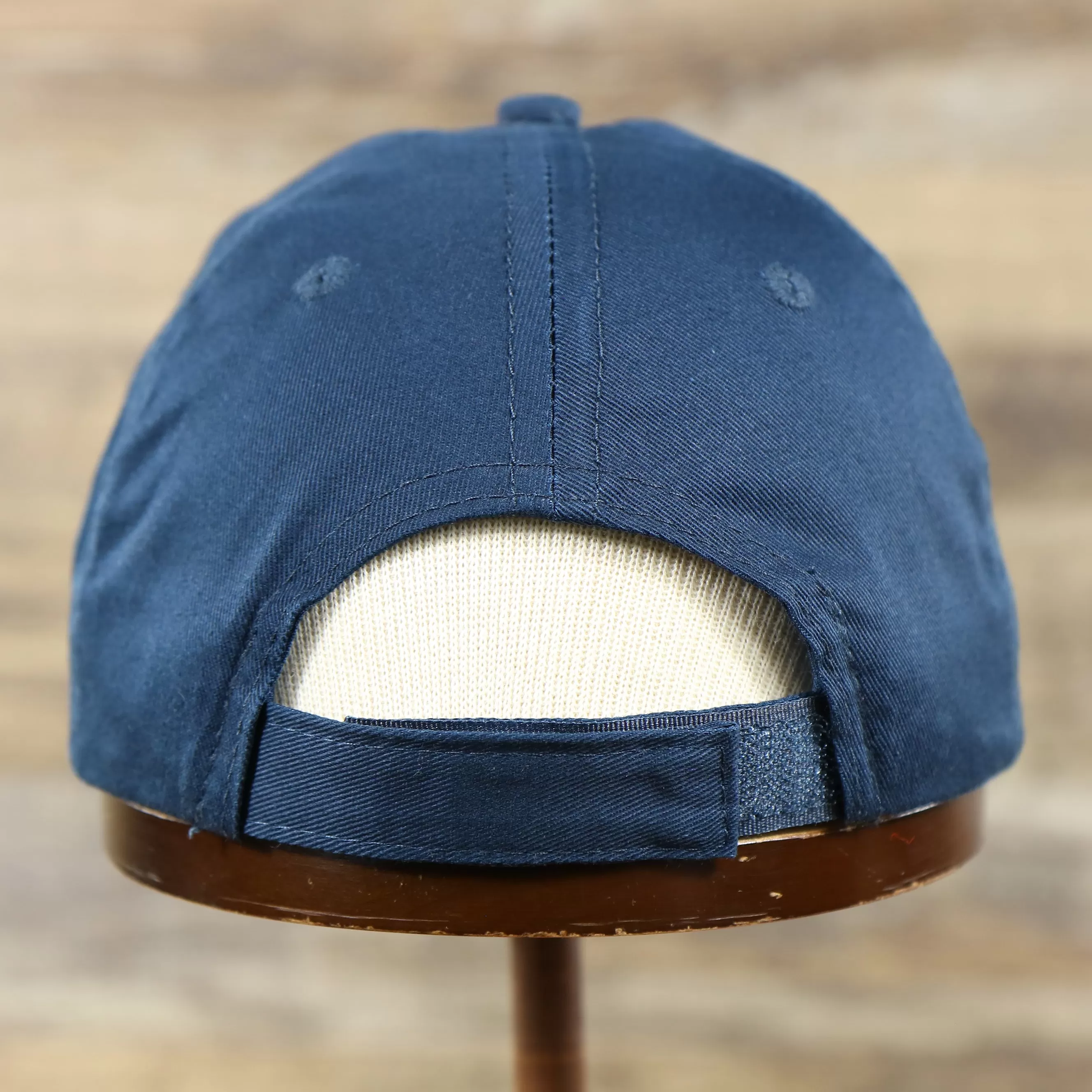 Youth Navy Blue Flat Brim Blank Baseball Hat | Kid’s Dark Blue Dad Hat