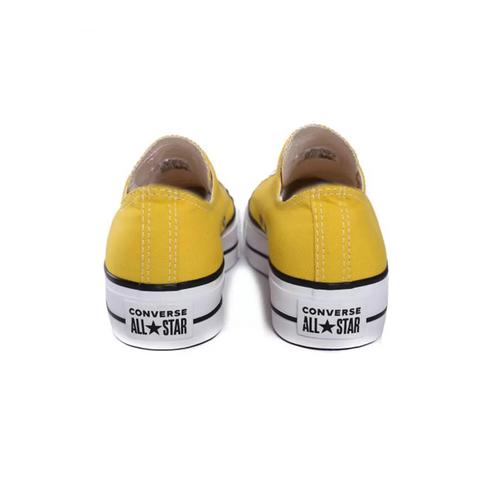 Zapatillas Converses Chuck Taylor All Star Lift Sea - Plataforma Amarillo