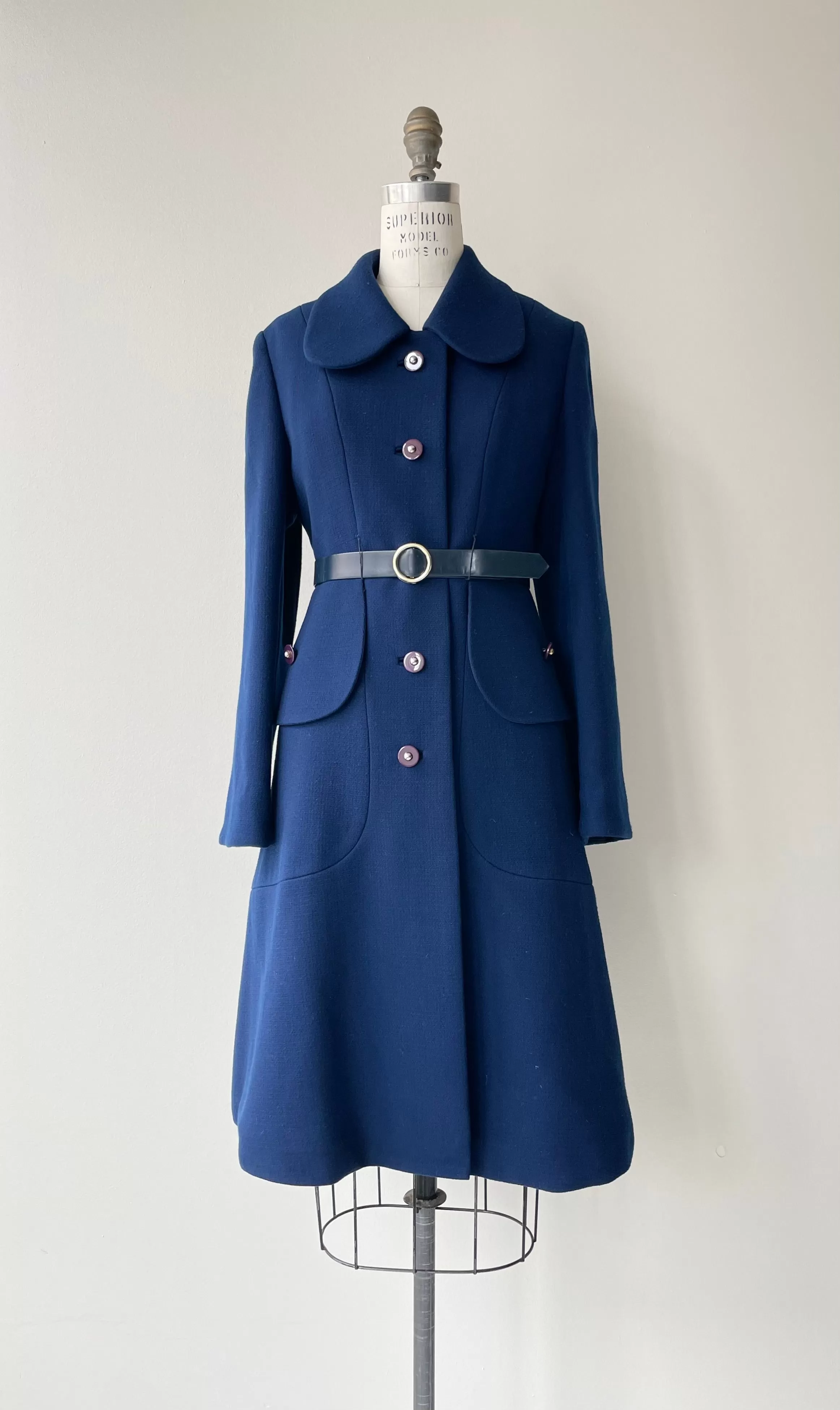 Zelinka 1960s Wool Coat