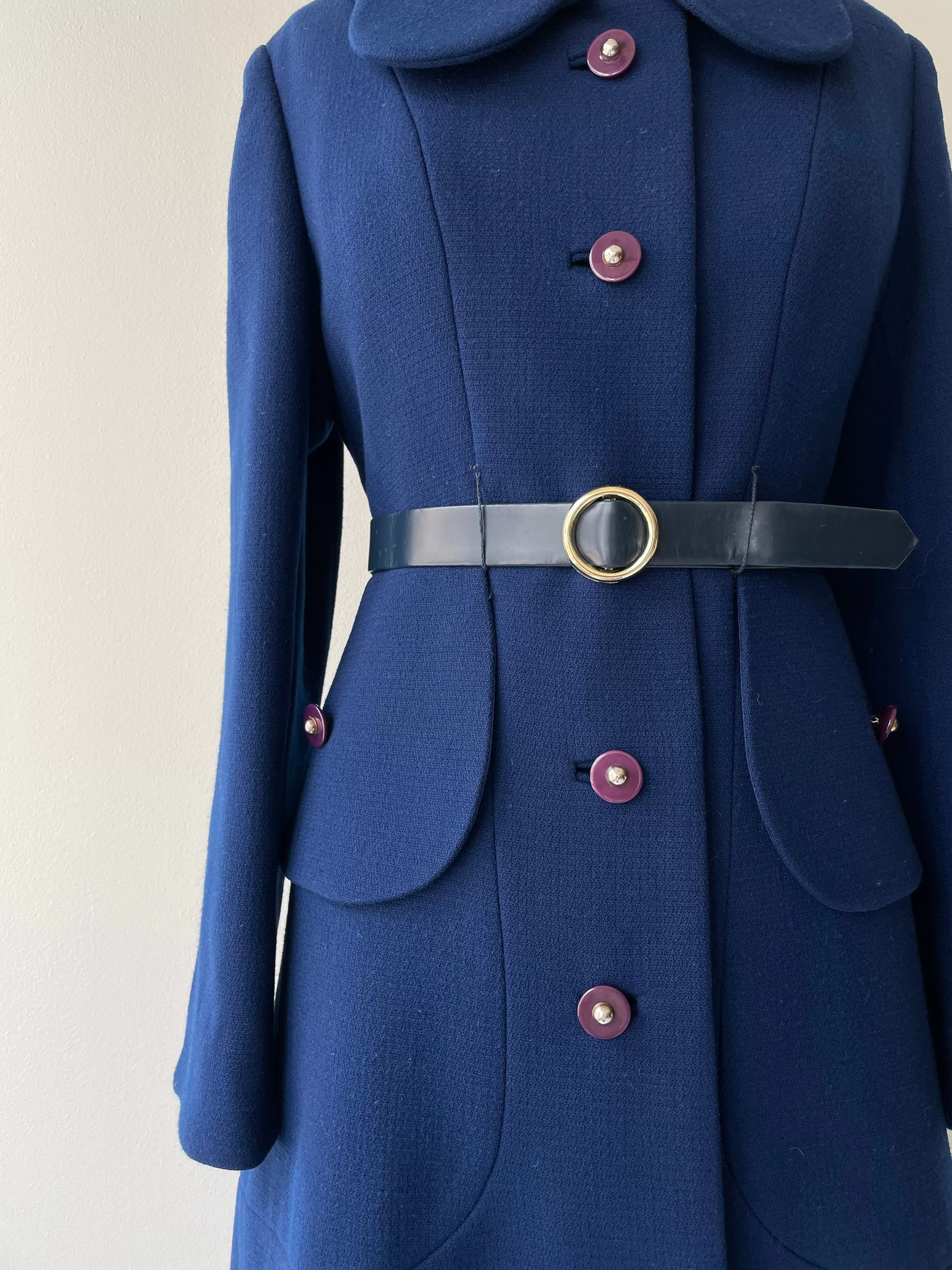 Zelinka 1960s Wool Coat