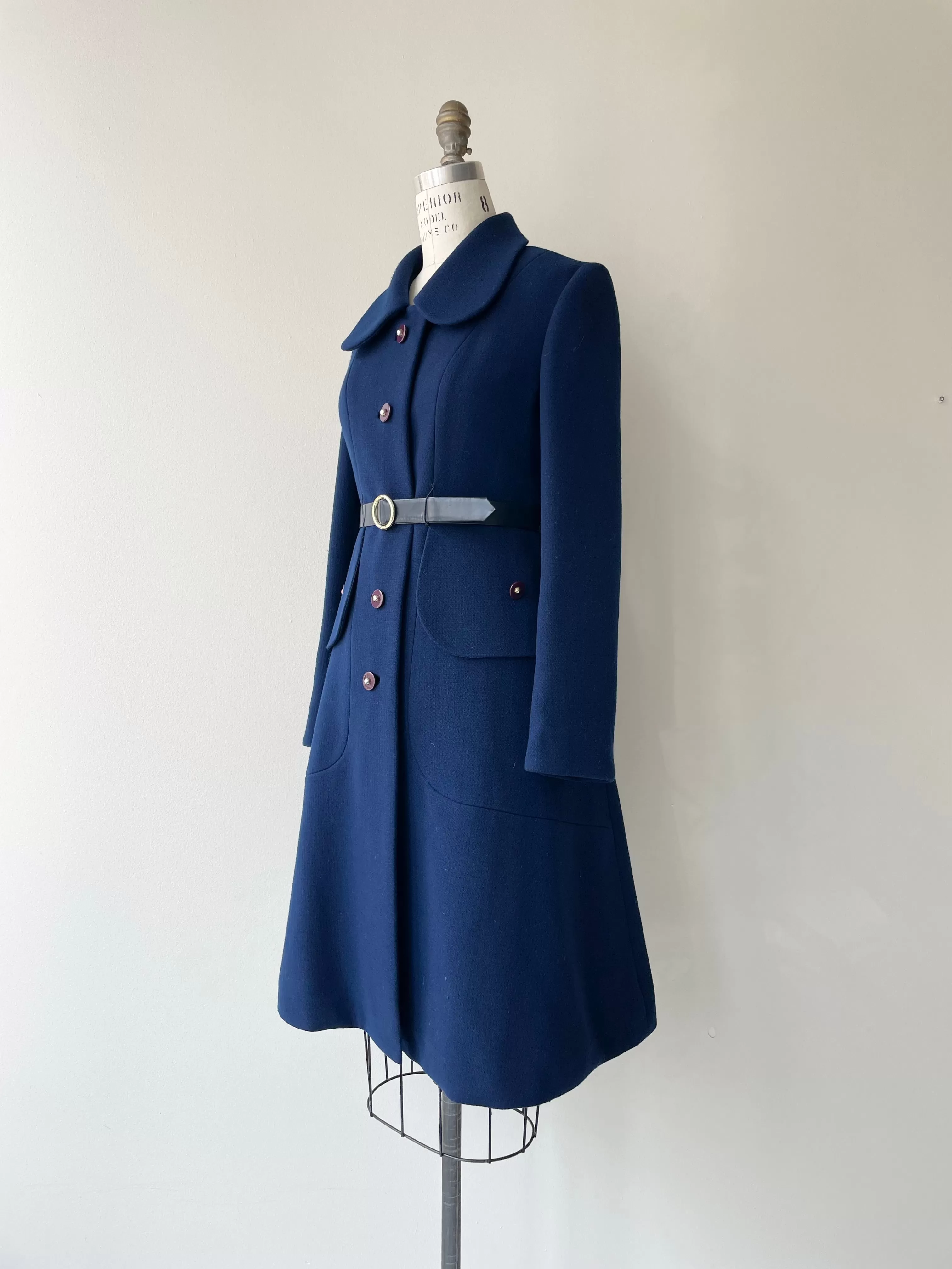 Zelinka 1960s Wool Coat